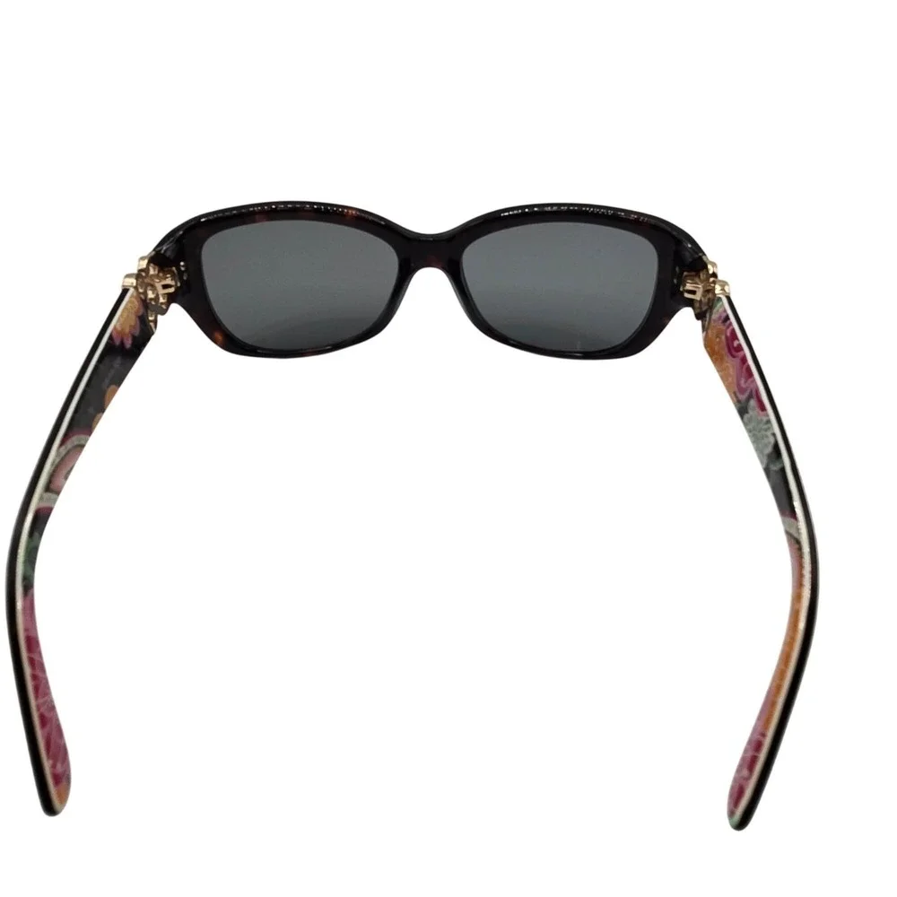 Vera Bradley Women's Sunglasses Floral Temple Black Frame‎ UV400 55-16-130